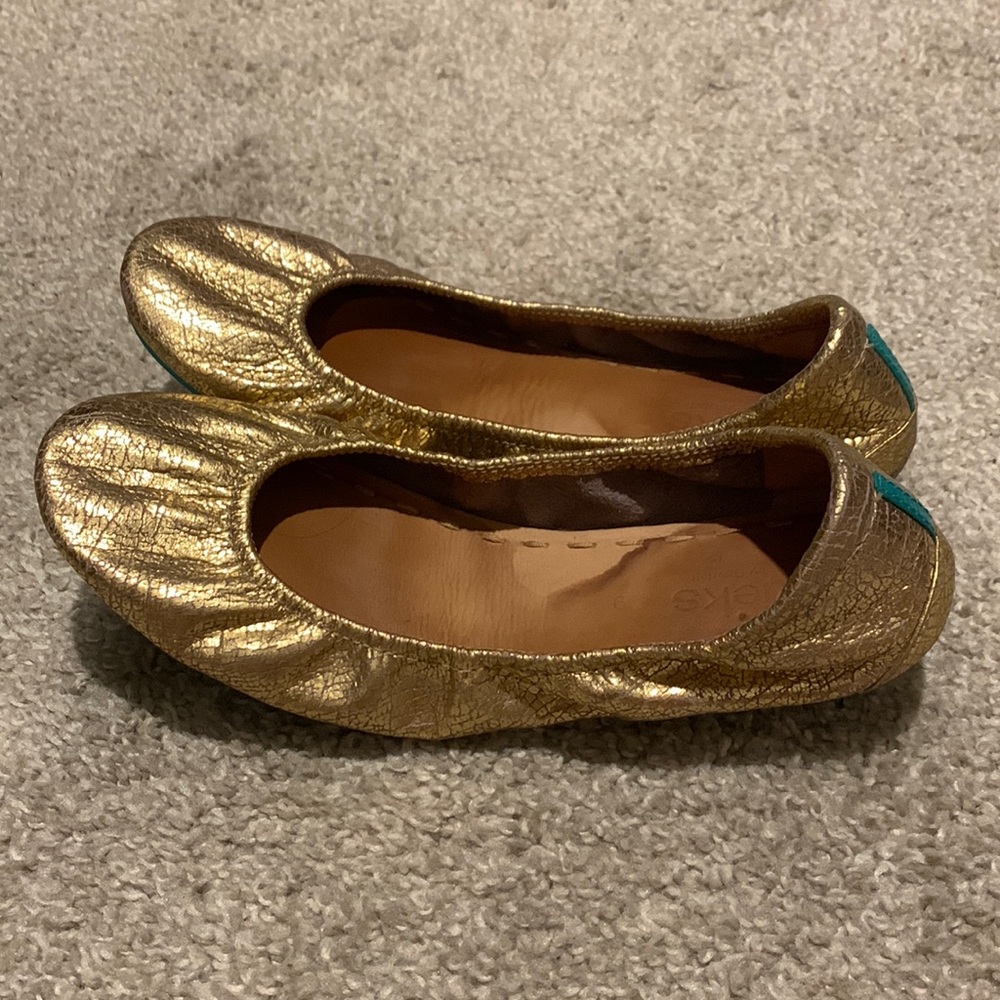 Golden Glitz Tieks